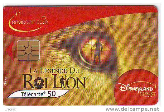 DISNEY LA LEGENDE DU ROI LION 50U GEM2 07.04 ETAT COURANT (Bords Usés) - 2004