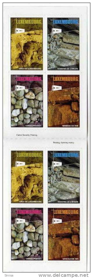 Luxembourg / Booklets / Minerals - Cuadernillos