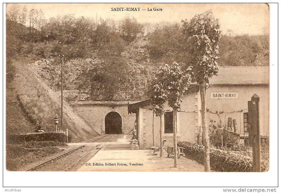 41 CPA Saint Rimay La Gare Tunnel - Altri & Non Classificati