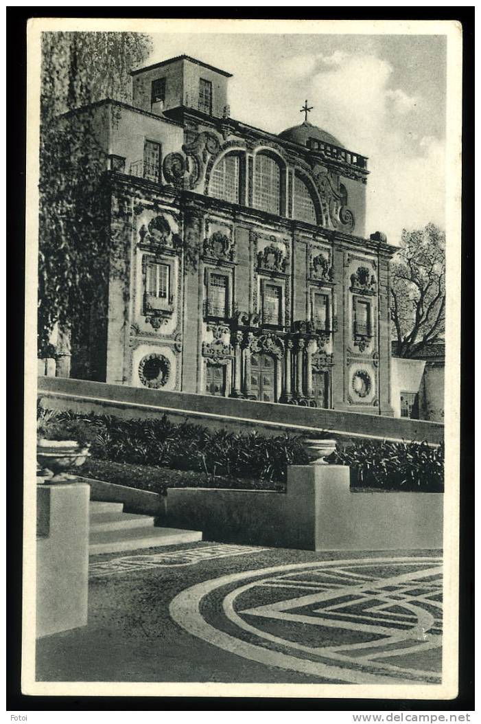 OLD PHOTO POSTCARD IGREJA DO COLÉGIO AZORES CARTE POSTALE - Açores