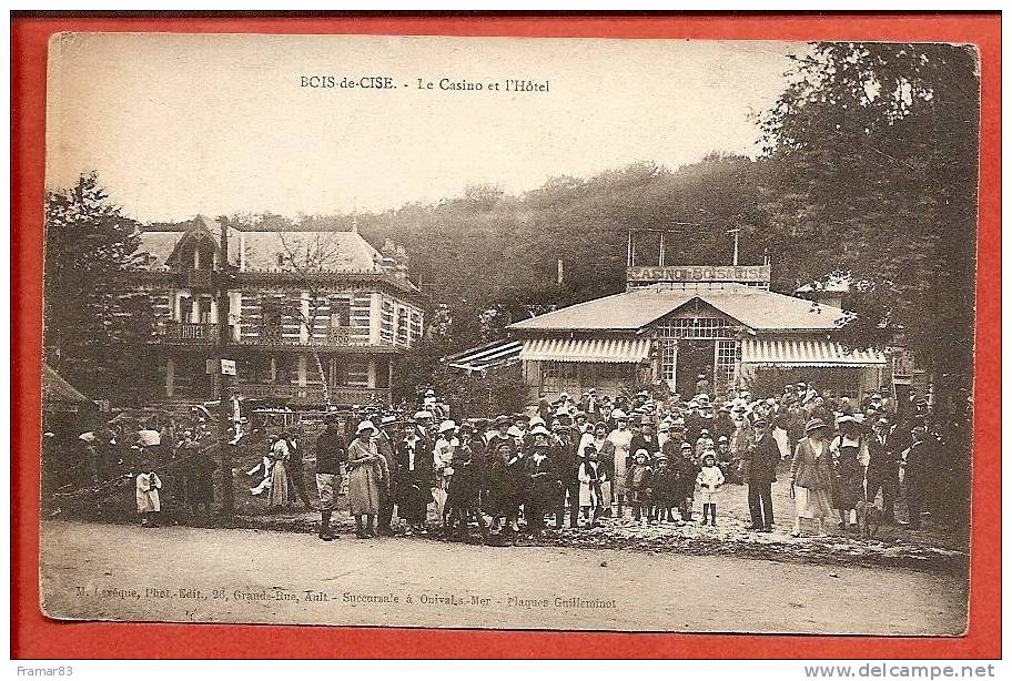 Bois De Cise - Le Casino Et L' Hotel ( Très Animée )   / L12 - Bois-de-Cise