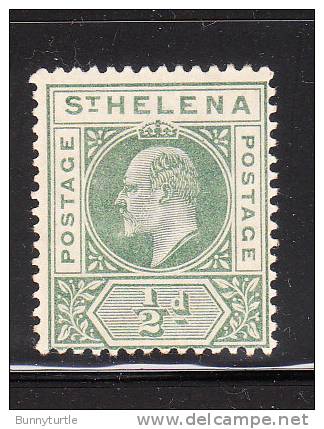 St Helena 1902 King Edward VII 1/2p Mint - Saint Helena Island