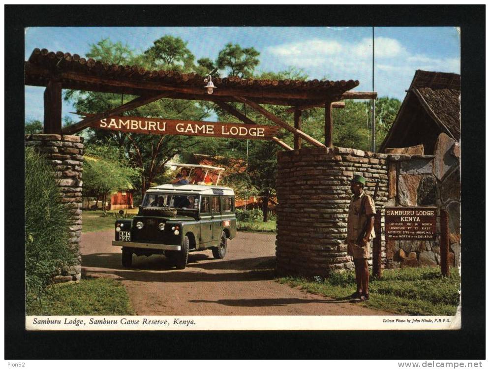 825-SAMBURO GAME LODGE-KENYA-LAND ROVER-FG - Kenia