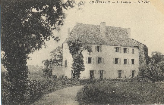 CHATELDON - Le Château - Chateldon