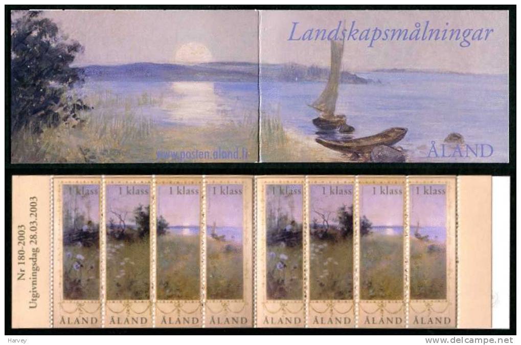 Aland 2003 - Paysages D'été Du Peintre Elin Danielson-Gambogi - Impresionismo