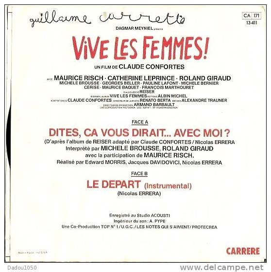 VIVE LES FEMMES - Música De Peliculas