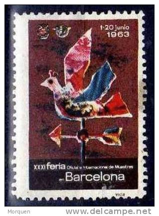 Viñeta Feria Muestras Barcelona 1963 - Variétés & Curiosités