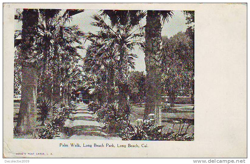 Z1123 United States California Palm Walk Long Beach Uncirculated - Long Beach