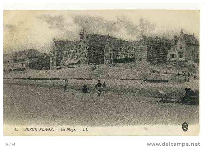 62  -  BERCK-PLAGE. -  La Plage.. - Berck