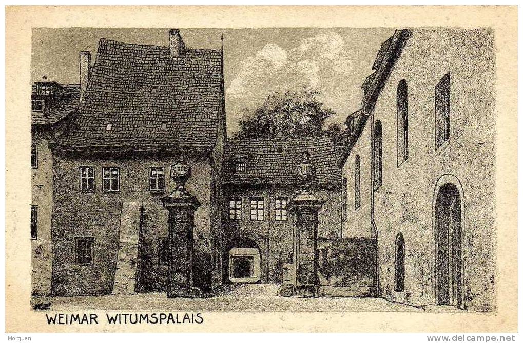 2942. Postal WEIMAR Witumspalais (alemania) - Weimar