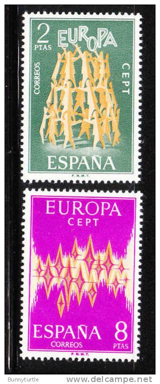 Spain 1972 Europa Europeans Interlocking MNH - 1972