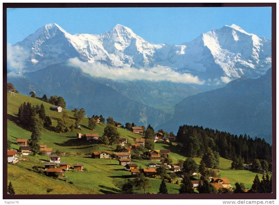 CPM  Beatenberg, Waldegg 1200m Eiger - Mönch 6 Jungfrau - Beatenberg