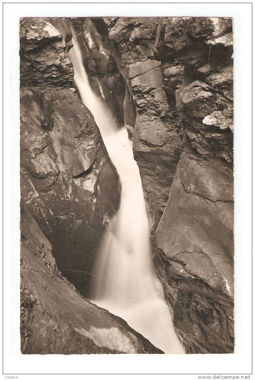 Suisse- Schweiz -Zwitserland Switzerland. Kandersteg. Schwarzbachschlucht Am Gemmipass(2scans) - Kandersteg