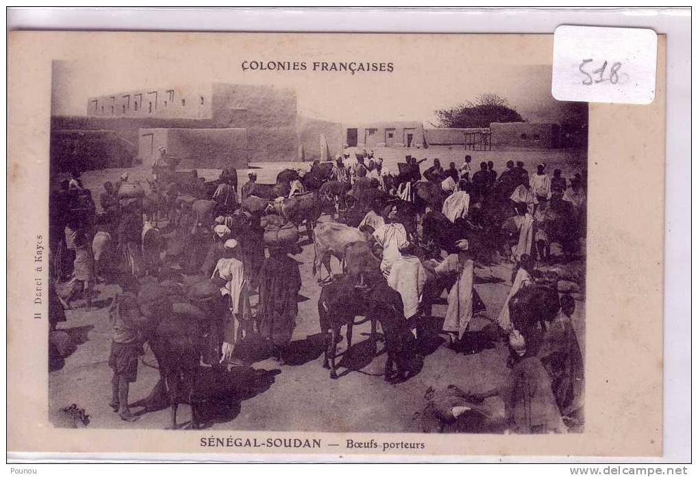 - SOUDAN - BOEUFS PORTEURS (518) - Sudan