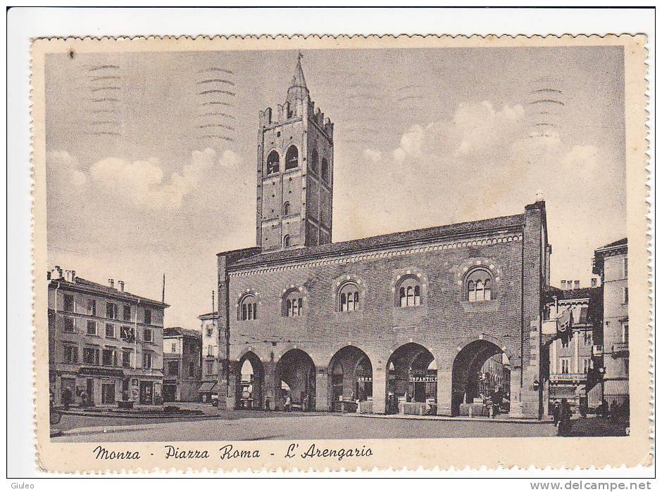 A-0784- MONZA - PIAZZA ROMA - F.G. - VIAGGIATA 1941 - ITALY ITALIE ITALIEN - Monza