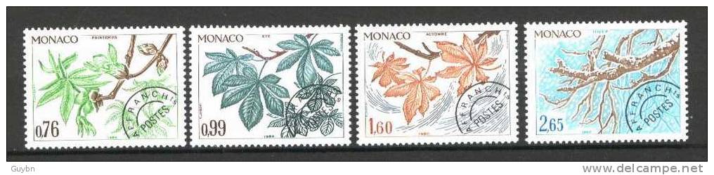 Monaco  Preo 66 / 69  .. ** SC .. Saisons  Cote 5.50 - Precancels