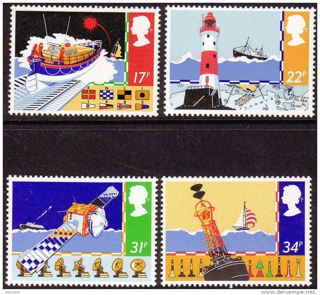 Grande-Bretagne - Y&T 1182 à 1185 (SG 1286 à 1289) ** (MNH) - Safety At Sea - Ungebraucht