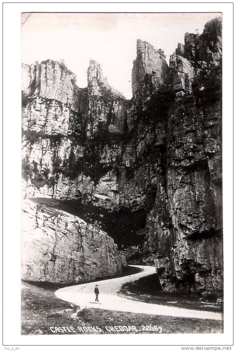 England - Castle Rocks - Cheddar - 1960 - Bristol