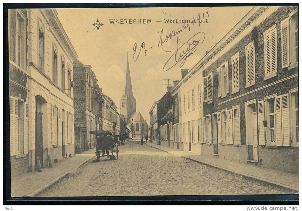 Belgique --- Waereghem --- Worthemstraat - Waregem
