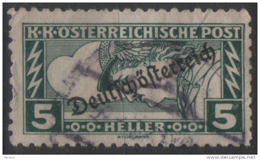 1919 Austria - Österreich - Mi 253 - HERMES Greek Mythology - Mythologie