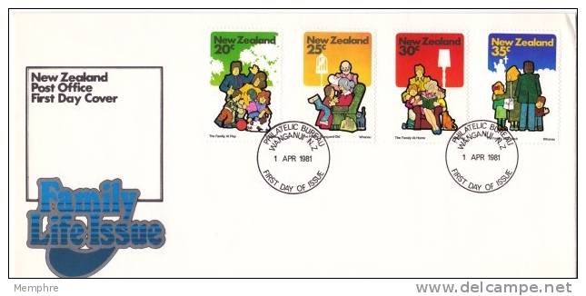 1981  FDC  Family Life - FDC