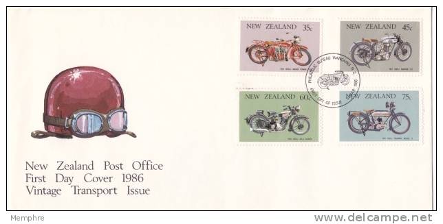1986  FDC   Vintage Motorcycles - FDC