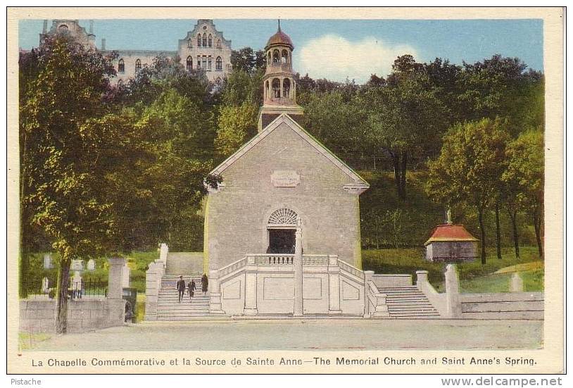 Sainte-Anne-de-Beaupré - Chapelle Source - Church Spring - 1940s - Non Circulée - Unused - Ste. Anne De Beaupré