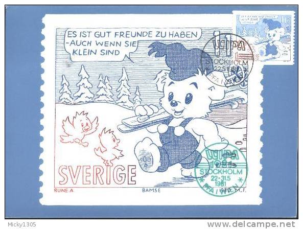 Schweden / Sweden - Maxicard (U439) - Maximum Cards & Covers