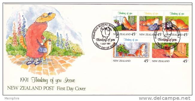1991  Thinking Of You Issue - FDC