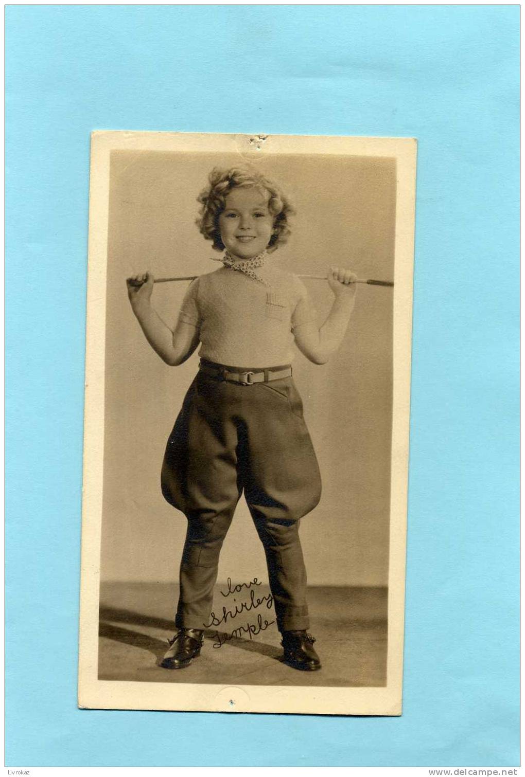 Shirley Temple. Twentieth Century Fox Studios, Beverly Hills, California - Autres & Non Classés