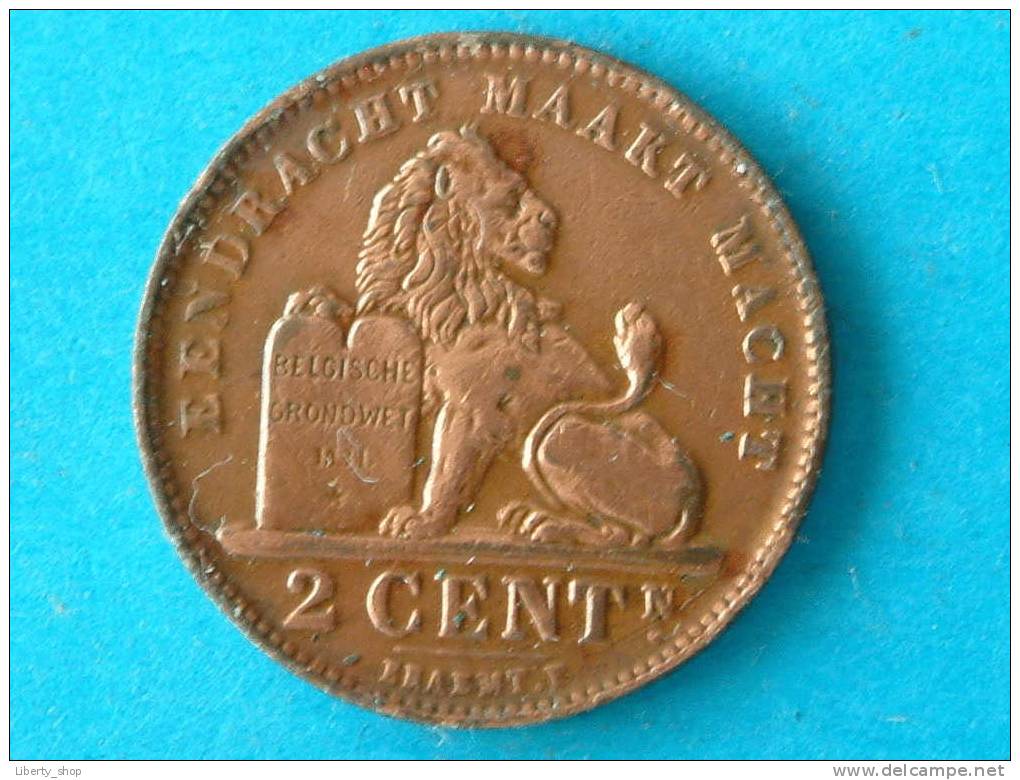 1910 VL - 2 CENT - VF ! - 2 Centimes