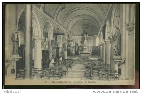 69 MEYZIEU  Intérieur De L'église - Meyzieu