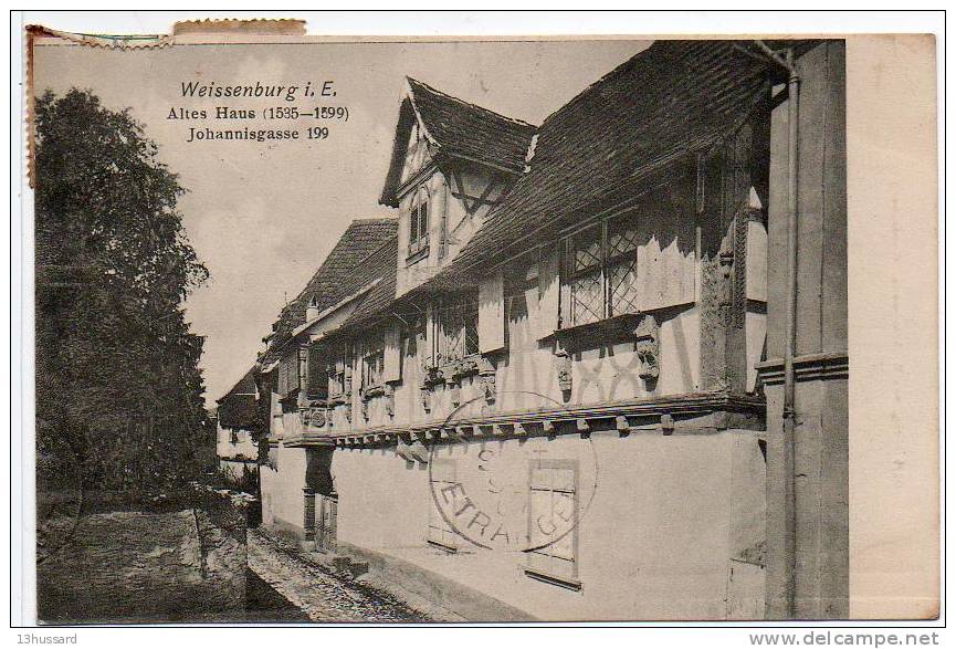 Carte Postale Ancienne Wissembourg (Weissenburg) - Altes Haus. Johannisgasse 199 - Wissembourg