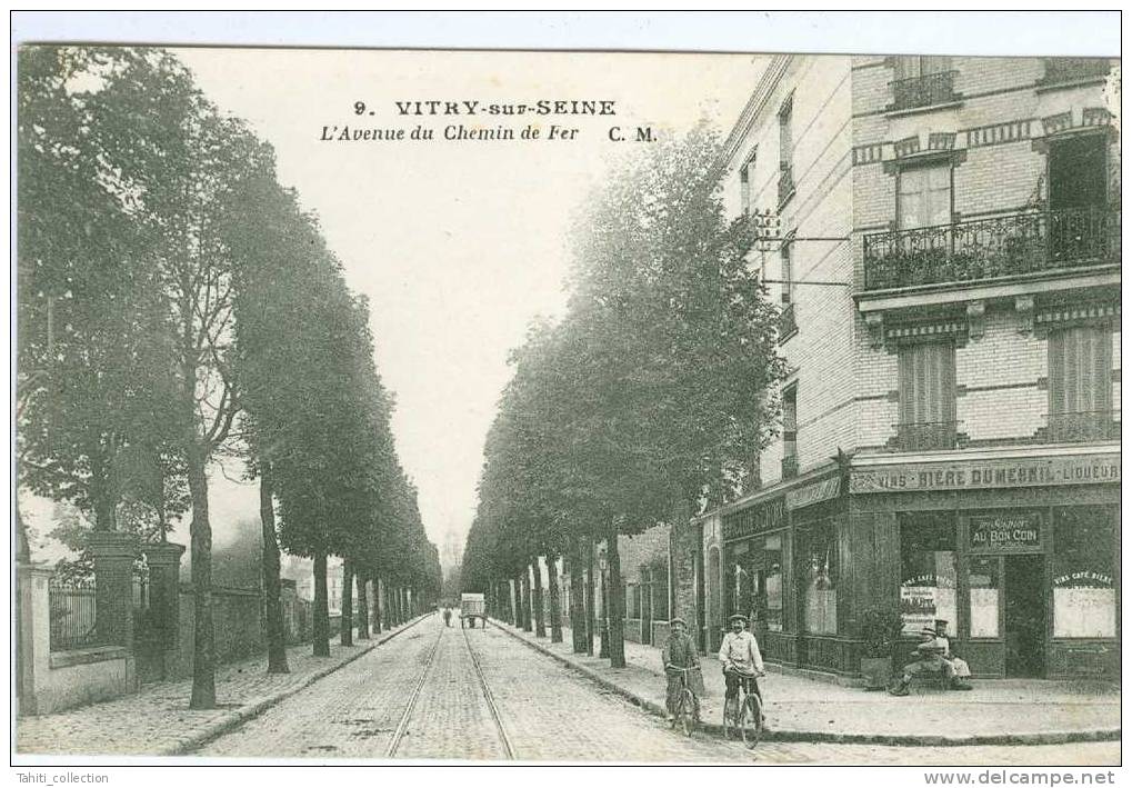 VITRY-sur-SEINE - L'Avenue Du Chemin De Fer - Vitry Sur Seine