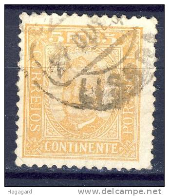 #Portugal 1892. Michel 66y. Cancelled (o) - Used Stamps