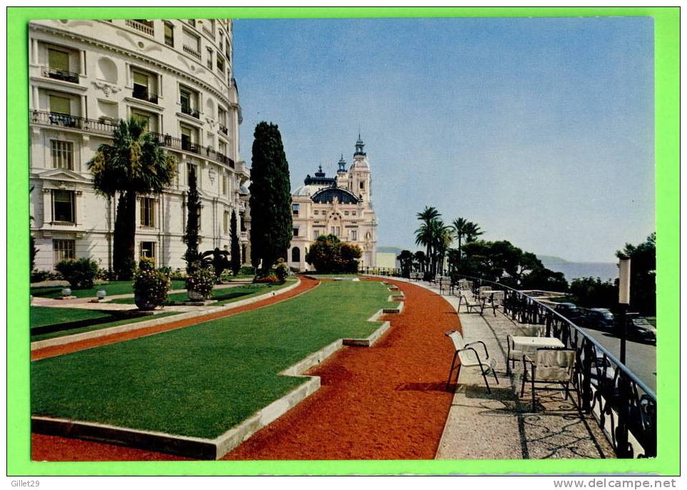 MONACO - MONTE-CARLO - LES JARDINS DE L´HÔTEL DE PARIS ET LE CASINO - - Hôtels