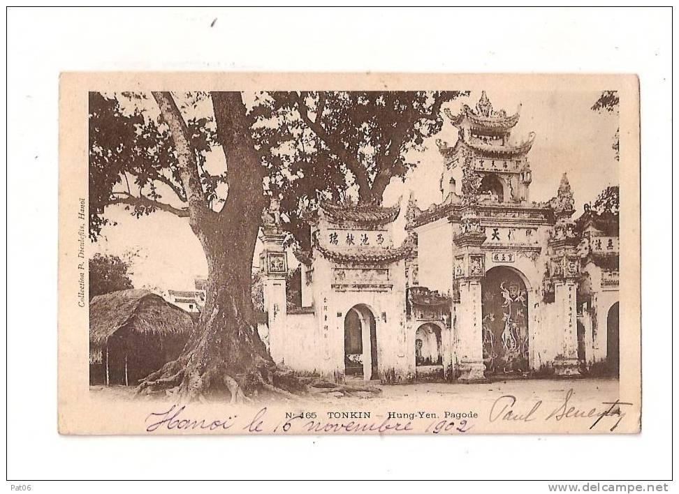 CPA   TONKIN - HANOI    1902 / FRANCE - Andere & Zonder Classificatie