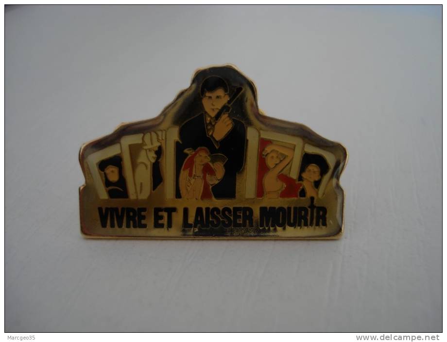 Pin's Film James Bond,Vivre Et Laisser Mourir,Roger Moore,cinéma - Films