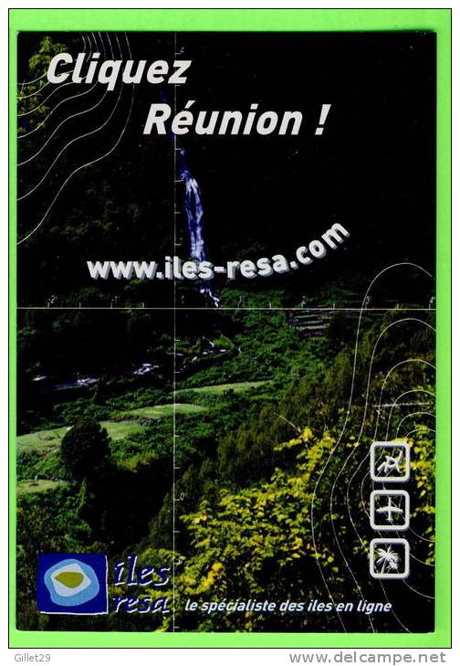 ILES-RESA, MAURICE - CLIQUEZ RÉUNION ! - PUBLICITÉ - - Mauricio