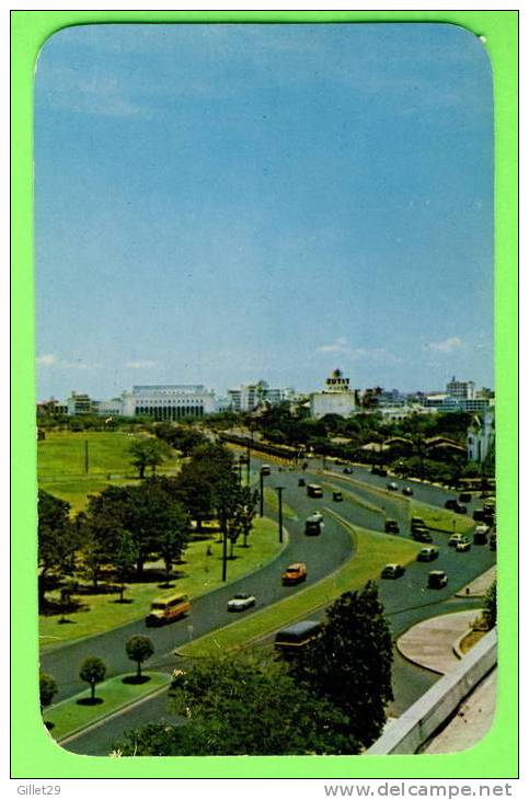 MANILLE, PHILIPPINES - VIEW DOWN TAFT AVENUE - CARD TRAVEL - - Philippines