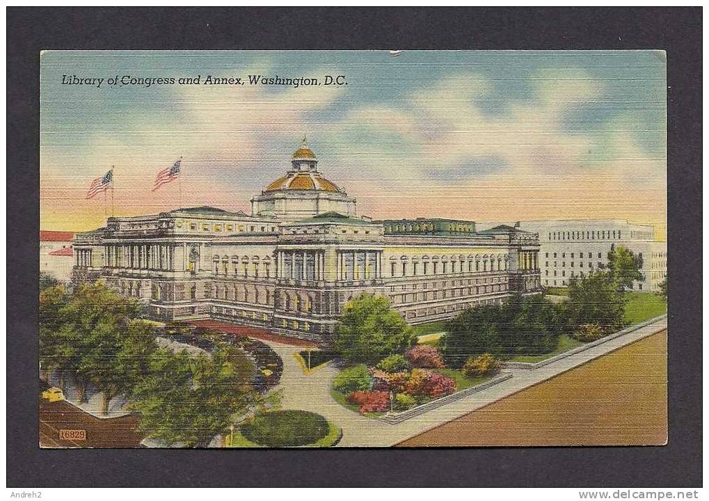 WASHINGTON D.C. - LIBRARY OF CONGRESS AND ANNEX - Washington DC
