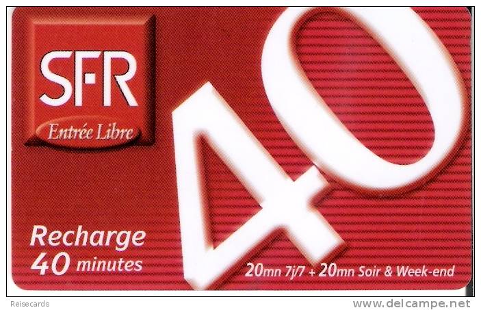 SFR 40 Recharge - Nachladekarten (Refill)