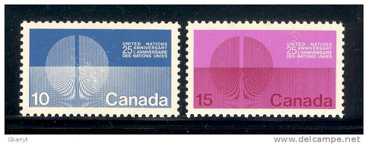 Canada Scott #  513 - 514  MNH VF Complete - Ungebraucht