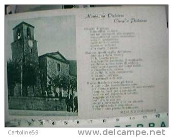 CEREGLIO PISTOIESE PAESE PISTOIA  TORRECON OROLOGIO E POESIA DI  M CORONARO N1940 BY29136 - Pistoia