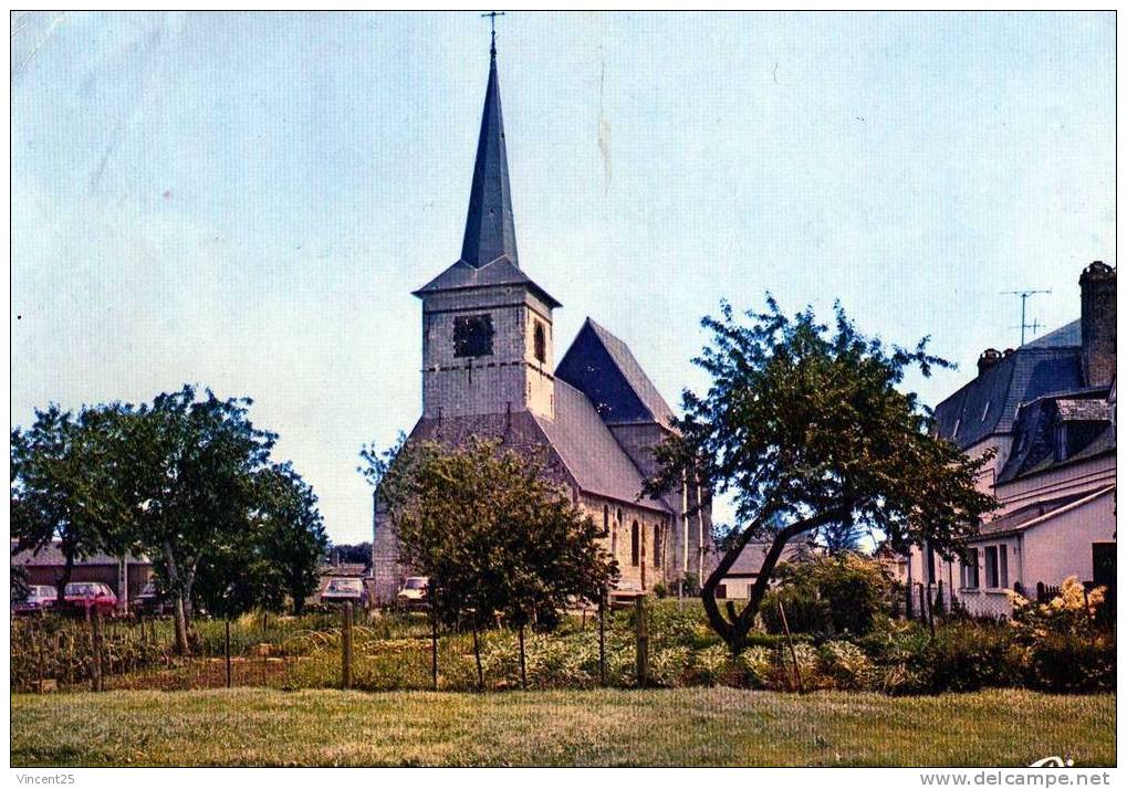 Feuquieres En Vimeu L Eglise 1980 - Feuquieres En Vimeu