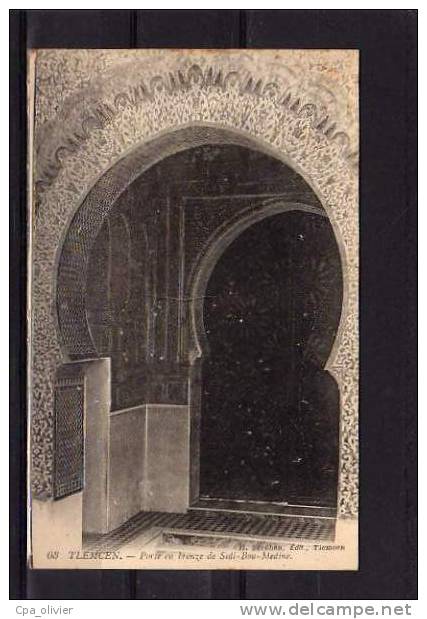 ALGERIE Tlemcen Porte En Bronze De Sidi Bou Médine, Ed Séréhen 63, 191? - Tlemcen