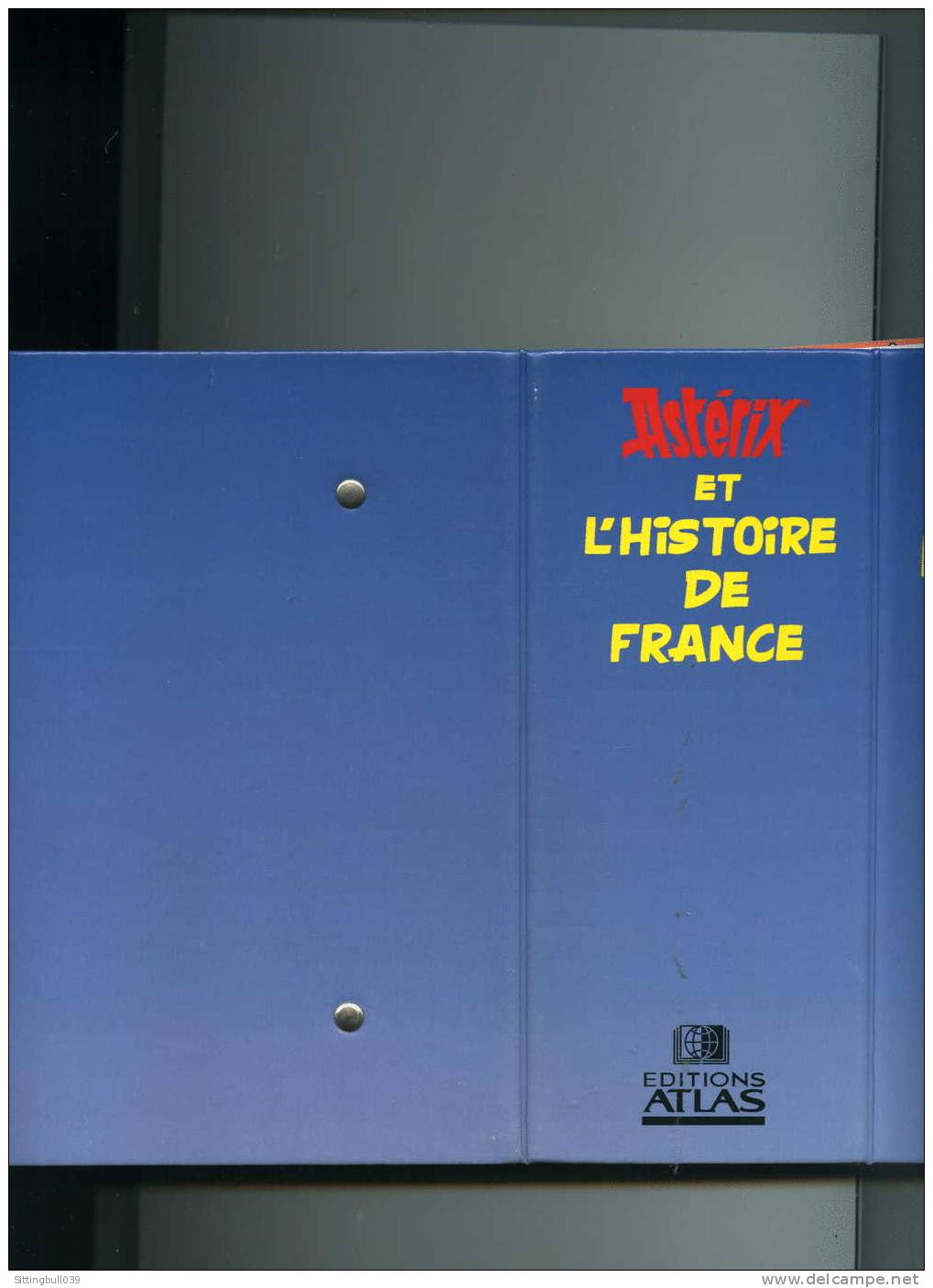 ASTERIX ET L´HISTOIRE DE FRANCE. CLASSEUR AVEC INTERCALAIRES ET FICHES. Ed. ATLAS. 1996 Ed. ALBERT RENE/GOSCINNY-UDERZO - Asterix