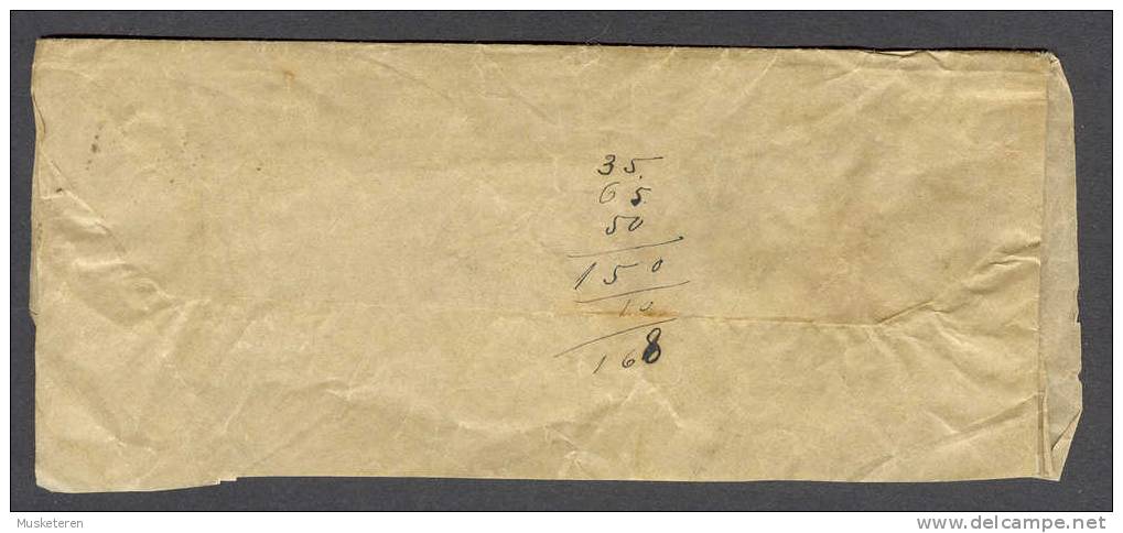 Argentina Postal Stationery Ganzsache Entier Newspaper Wrapper Correos Telegrafos To Santiago? - Enteros Postales