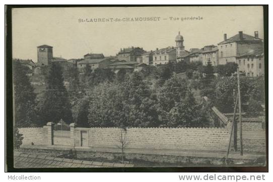 69 SAINT LAURENT DE CHAMOUSSET   Vue Générale - Saint-Laurent-de-Chamousset