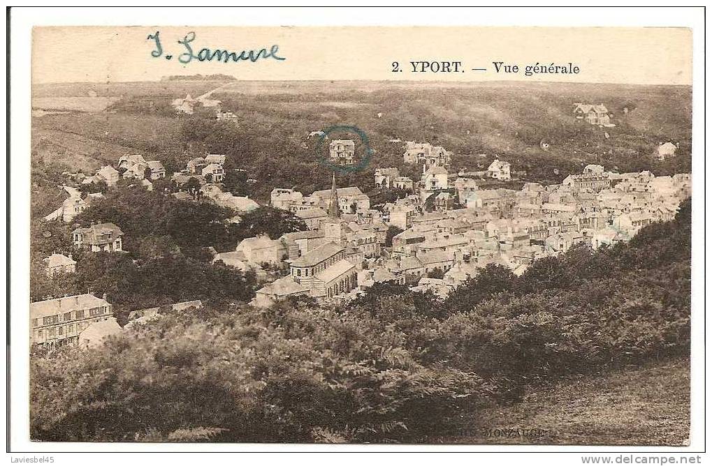 YPORT N° 2 . VUE GENERALE . ANNEE 1926 - Yport